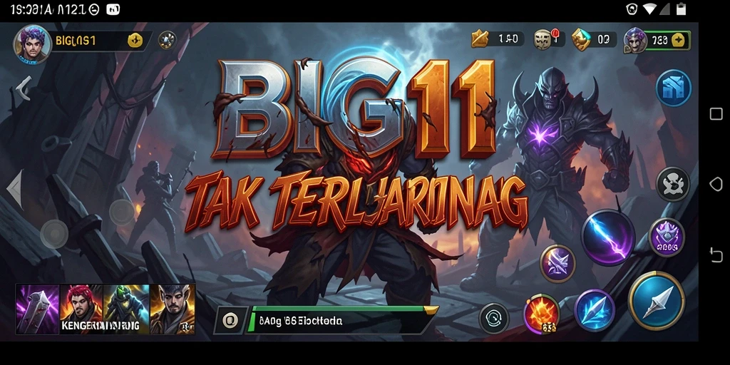 Tampilan gameplay menakutkan di BIG11 yang siap menguji keberanian Anda.