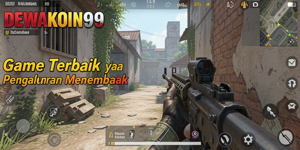 Tangkapan layar gameplay <strong>DEWAKOIN99</strong> menampilkan aksi tembak menembak yang mendebarkan.