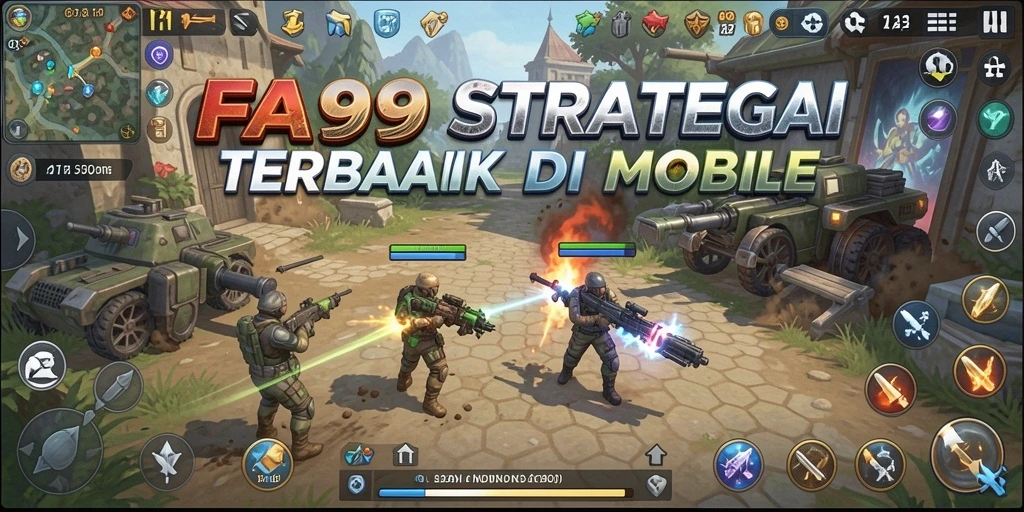 Tampilan screenshot gameplay yang menegangkan dari FA99.