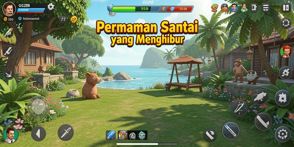 Tampilan gameplay GG288 yang seru dan menghibur.