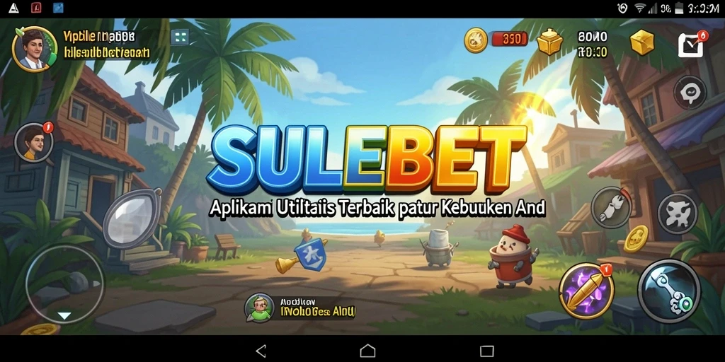 Screenshot utama SULEBET menampilkan antarmuka aplikasi yang sederhana dan mudah digunakan.