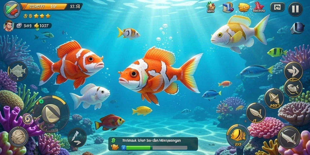 Tampilan gameplay seru ZORO77 yang menarik dan penuh tantangan.